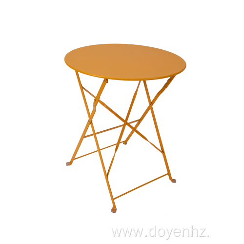 60cm Metal Round Folding Table